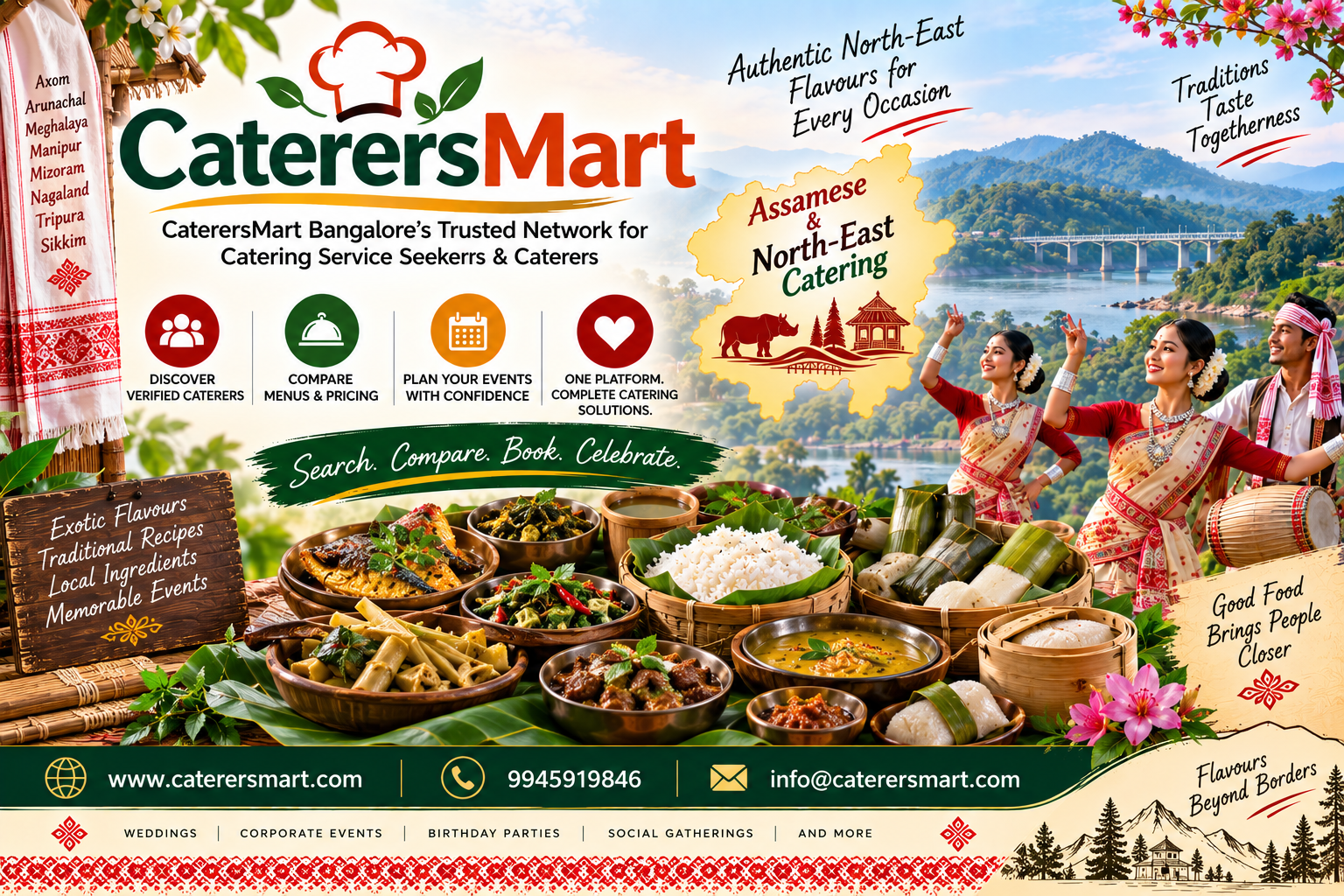 Assamese / North-East Catering Services in Bangalore