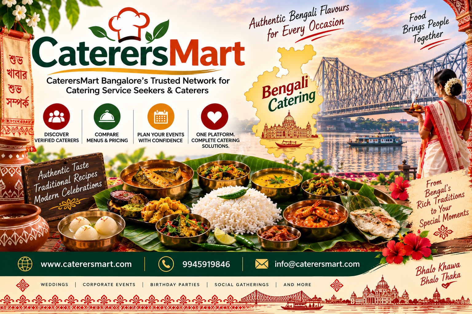 Bengali Catering Services in Bangalore