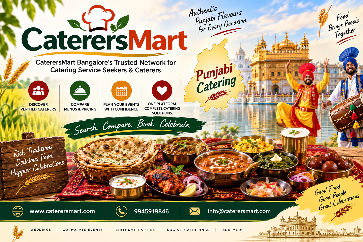 Punjabi Catering Services in Bangalore