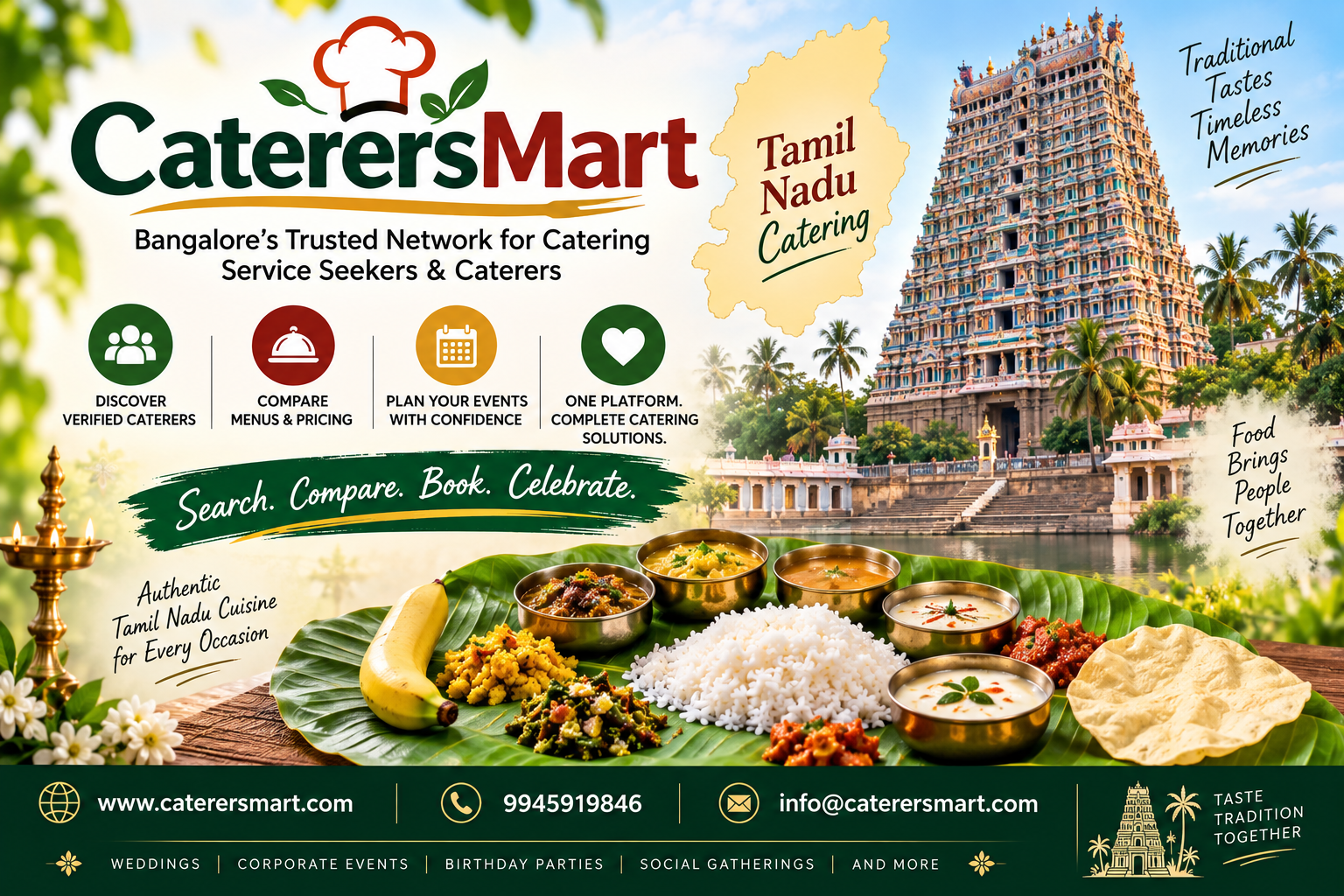 Tamil Nadu Catering Services in Bangalore