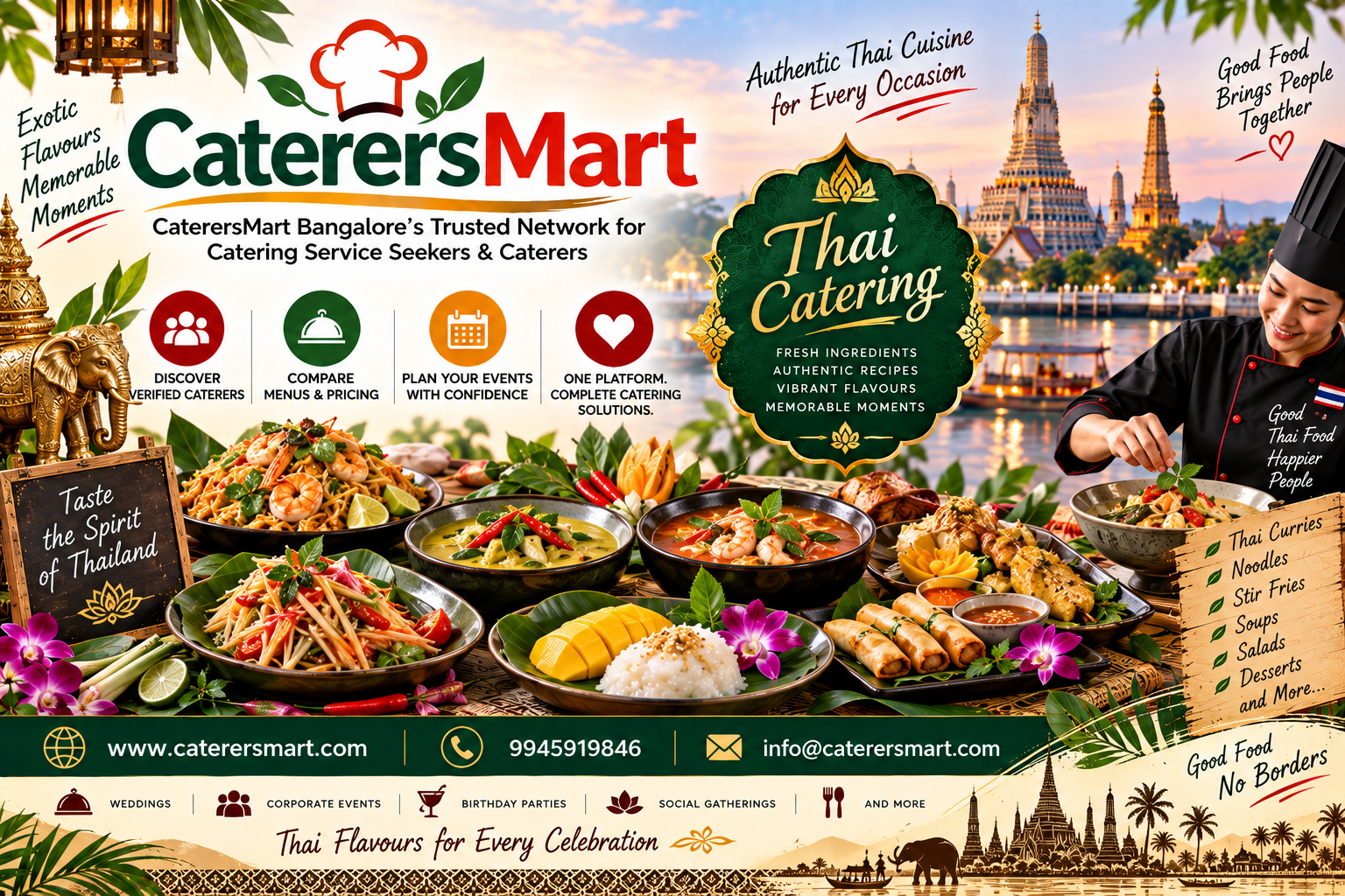 Thai Catering Services in Bangalore